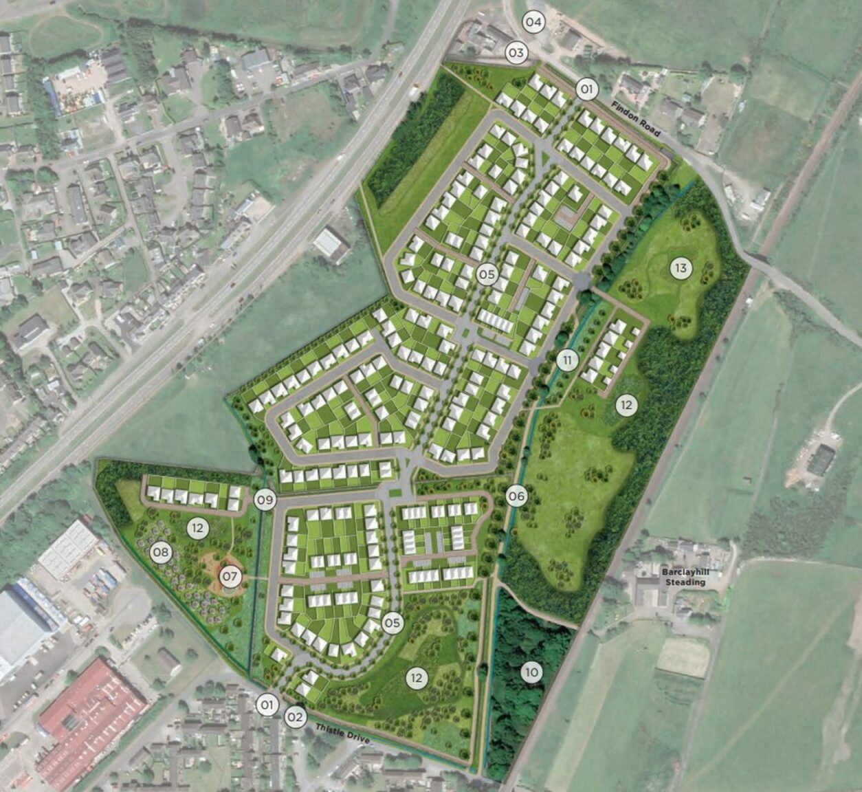 Taylor Wimpey reveals plan to build 300 homes at Portlethen