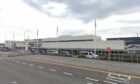 Taxi rank outside Aberdeen Airport. Image: Google Maps.