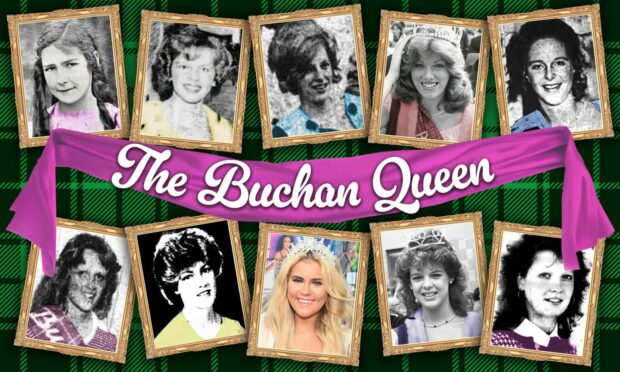 Images of some of Peterhead Scottish Week's Buchan Queens from 1962 to 2022. Image: Roddie Reid/DC Thomson