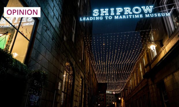 Aberdeen's Shiprow has become and eating and drinking destination in recent years (Image: Wullie Marr/DC Thomson)