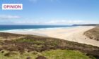 North Tolsta beach, where more than 50 whales washed up recently (Image: AlexThomsonPhotography/Shutterstock)