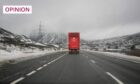 Regular users of the A9 route will be used to this view, following a lorry until overtaking is possible (Image: Pawel Pietraszewski/Shutterstock)