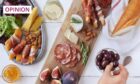 'Girl Dinner' tends to be a snack plate for one, featuring items like bread, cheese and cold meat (Image: Daxiao Productions/Shutterstock)