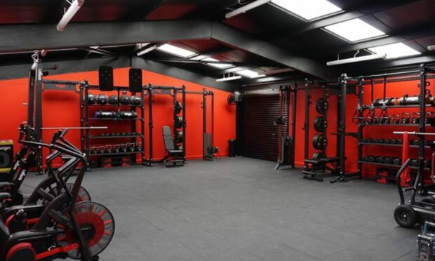 Inside the new Nairn gym following its renovation. Image: Dan Moore Elite Training