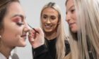 Aberdeen Grammar pupils taking part in the Glamcandy make-up classes soon to be on offer at Northfield.