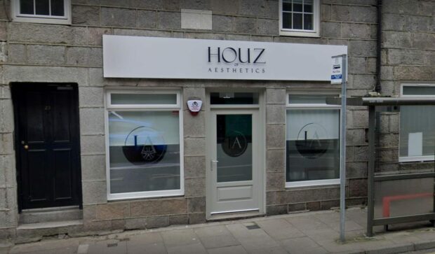The theft happened at Houz of Aesthetics on St Andrew Street. Image: Google Street View