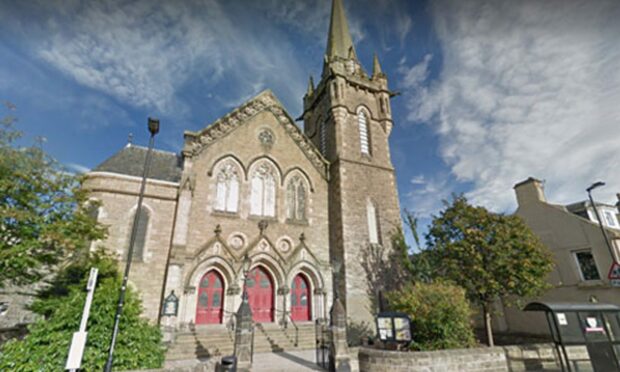 St Leonards Church in Forres.