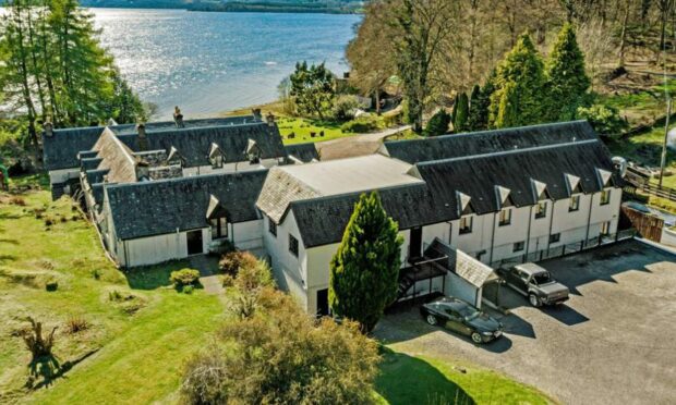 The Taychreggan Hotel, near Oban, is up for sale. Image: Christie & Co