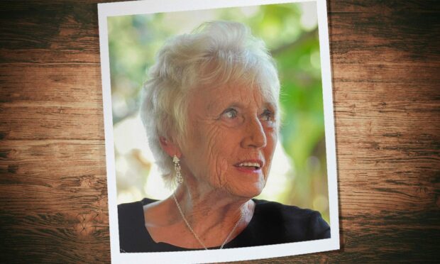Retired teacher Joyce MacDonald of Cruden Bay.