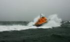 RNLI Buckie Lifeboat out at sea. Image: RNLI/Nigel Millard.