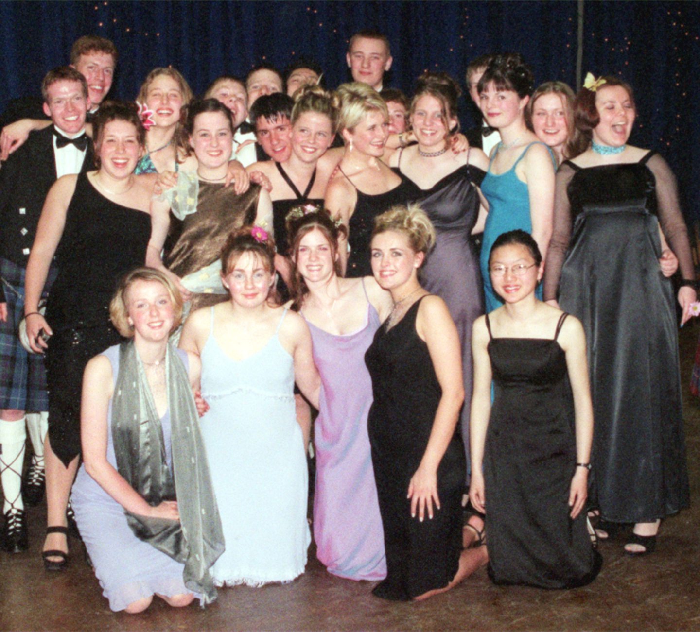  The class of 2000 leavers' ball held at the school.