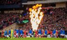 The incident took place before the Hampden semi-final between Aberdeen and Rangers. Image: Shutterstock