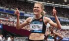Megan Keith at the London Diamond League in July 2023. Image: Shutterstock.