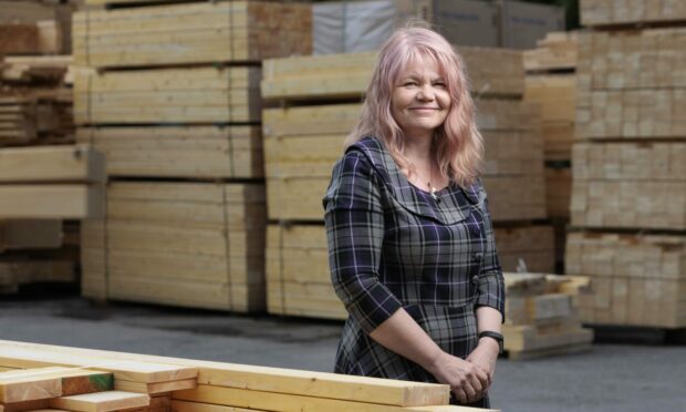 Deeside Timberframe's new finance director, Kirsten Bell.