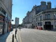 The incident happened on Bridge Street, Aberdeen. Image: DC Thomson