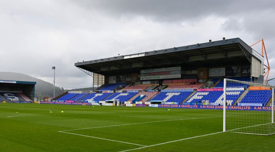 The Caledonian Stadium, Inverness.