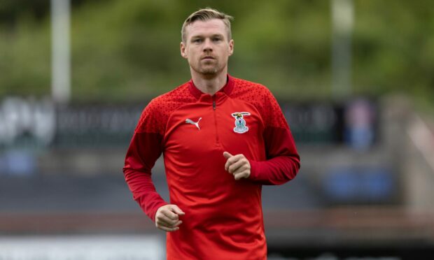 Caley Thistle striker Billy Mckay. Image: SNS