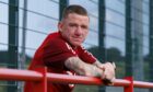 Jonny Hayes pictured at Aberdeen's Cormack Park training ground: SNS