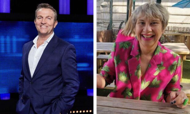 Host of The chase Bradley Walsh and Aberdeen contestant Maitland Simpson