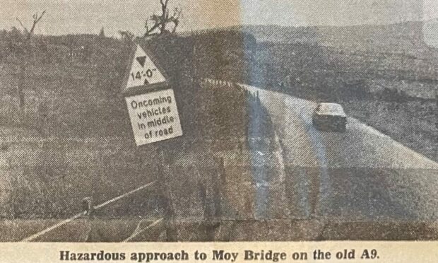 Concerns about the A9 go back decades and decades. This photo is from the early 70s. Image: DC Thomson.