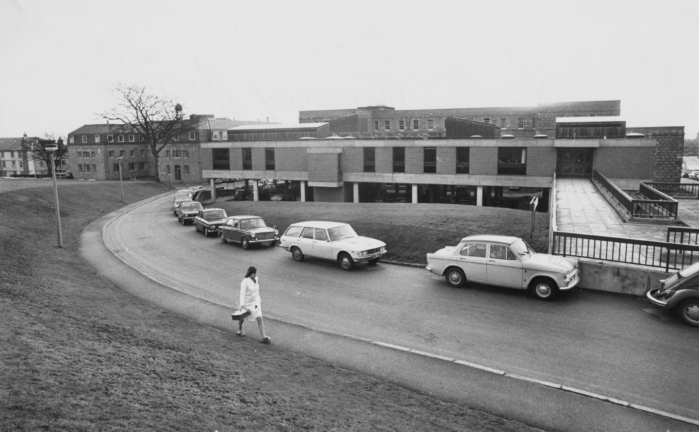 Aberdeen Maternity Hospital in December 1973