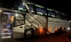 Bain's Coaches provides transport to events across the north-east and Scotland. Image: Bain's Coaches/Facebook