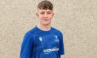 Finlay 'Stork' Maclennan played and captained Scotland under-17s in Ireland this summer. Image: Neil Paterson