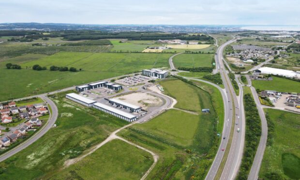 City South business park, from the air. Image: Dandara