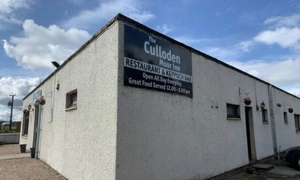 Culloden Moor Inn is a modern building. The owners have said it is going to be closed.