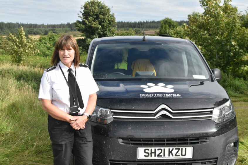 Scottish SPCA inspector Alison Simpson. 