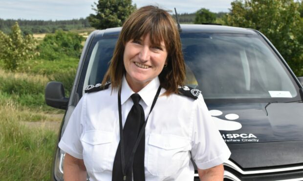 Scottish SPCA inspector Alison Simpson