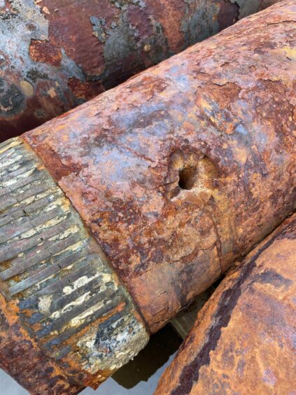 More of the devices found in the Outer Moray Firth