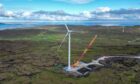 The Viking wind farm in Shetland.