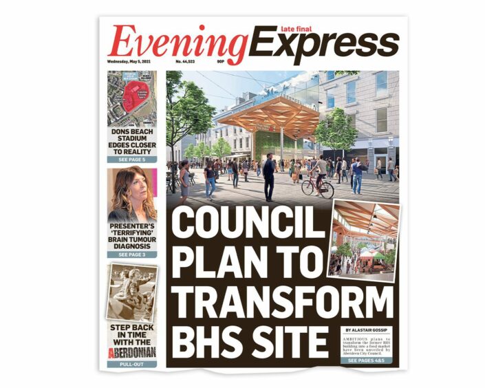 Just weeks after The P&J revealed plans for AMC and ACA's indoor market, Aberdeen City Council revealed their own - as reported in the Evening Express.