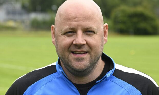 Fort William FC manager Alan Gray,