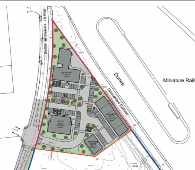 Plans for Portside Quays.