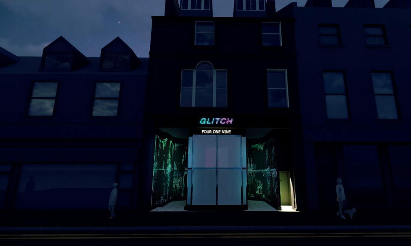 Digital rendering of the former Budz Bar brought back to life as new Aberdeen entertainment destination Glitch.