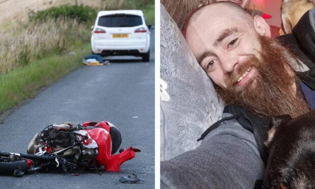Stuart McLennan has been convicted of causing the crash on the B9170 near Auchnieve. Image: DC Thomson/Facebook