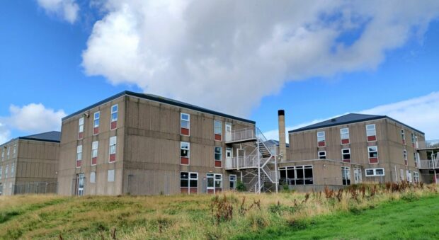 Kirkwall's old papdale halls of residence