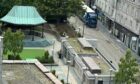 The teenager through a paving slab from the roof of the St Nicholas Centre. Image: DC Thomson