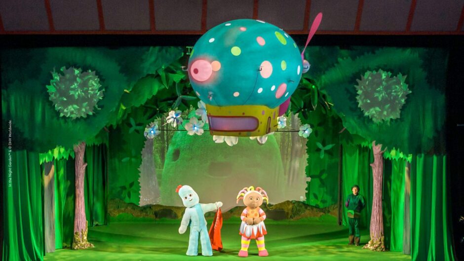In the Night Garden Live, which will be coming to HMT Aberdeen