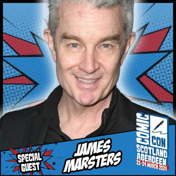 James Marsters, who is one of the guests announced for Comic Con Aberdeen 2024.