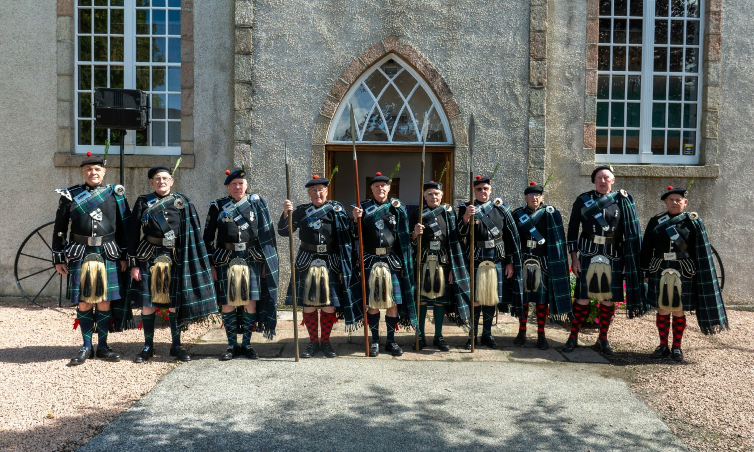 The Lonach Highlanders 
