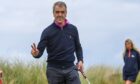 Actor James Nesbitt at Trump International Golf Links on Tuesday. Image: Kenny Elrick/DC Thomson.