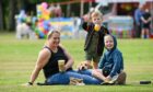 Family enjoying Friends of Duthie Park Open Day