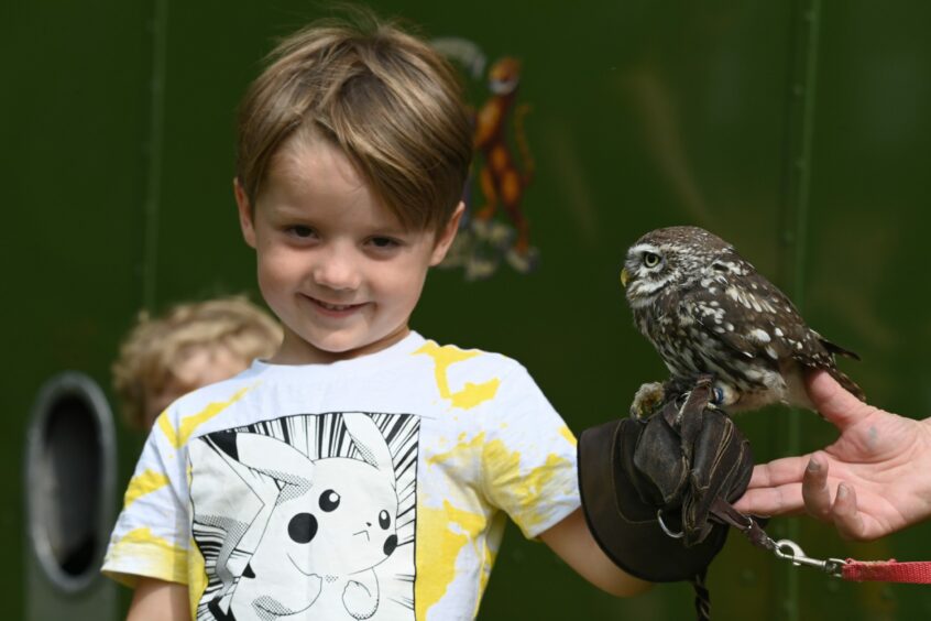 Cohen Robertson, aged five 