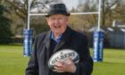 Jack Nixon pictured after covering his last rugby match in April. Image: Kenny Elrick/DC Thomson