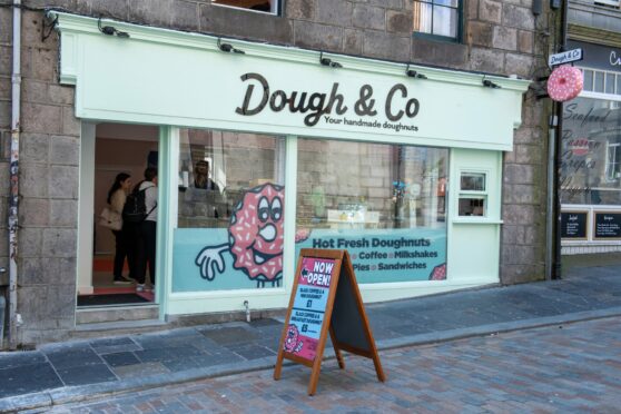 Dough and Co on Belmont Street. Image: Kenny Elrick/DC Thomson