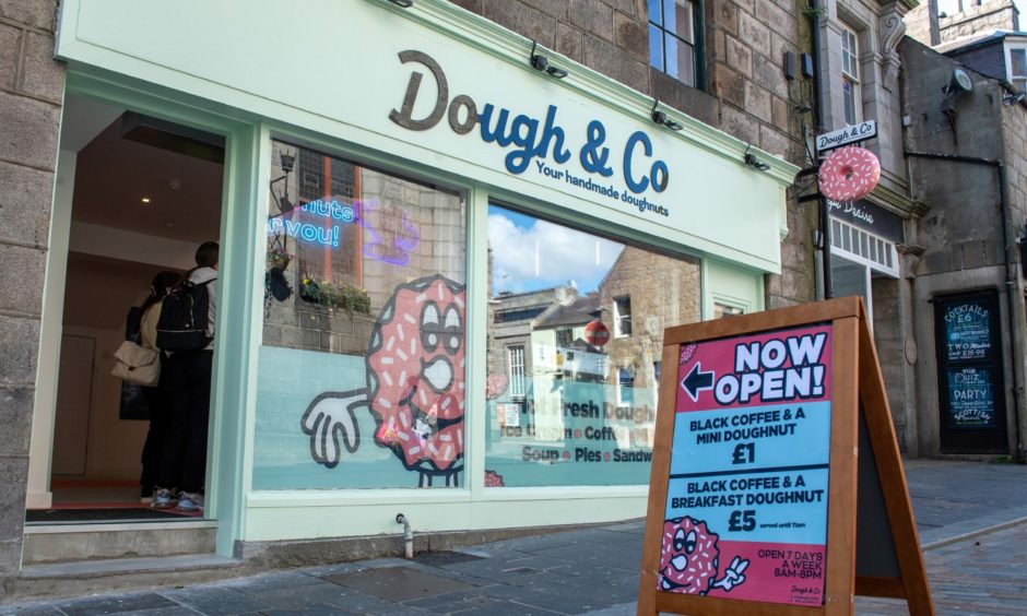 Dough and Co opened last year, with it managing to sell 10,000 in three weeks. Image: Kenny Elrick/DC Thomson