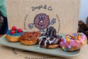 A range of doughnuts you can secure at Dough & Co. Image: Kenny Elrick/DC Thomson